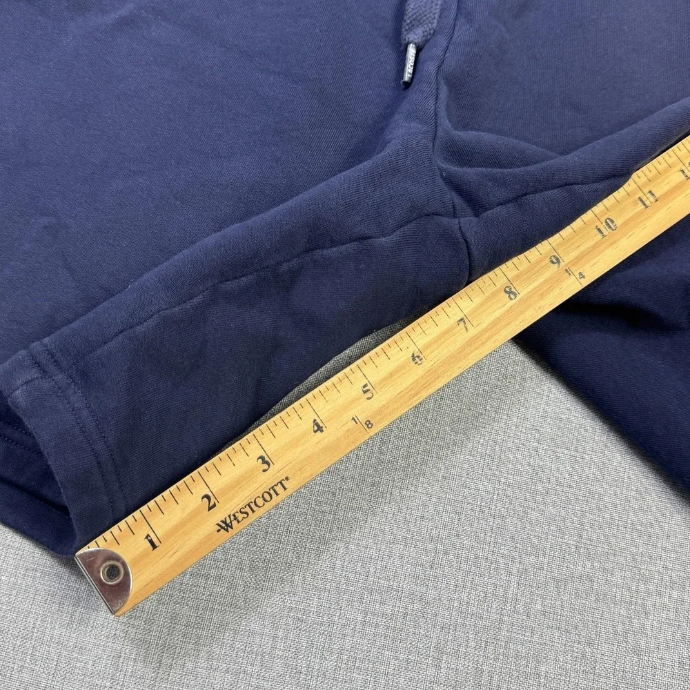 Lacoste Sport‎ Fleece Shorts Mens 2XL Blue Athletic Drawstring Pockets 7 Inseam